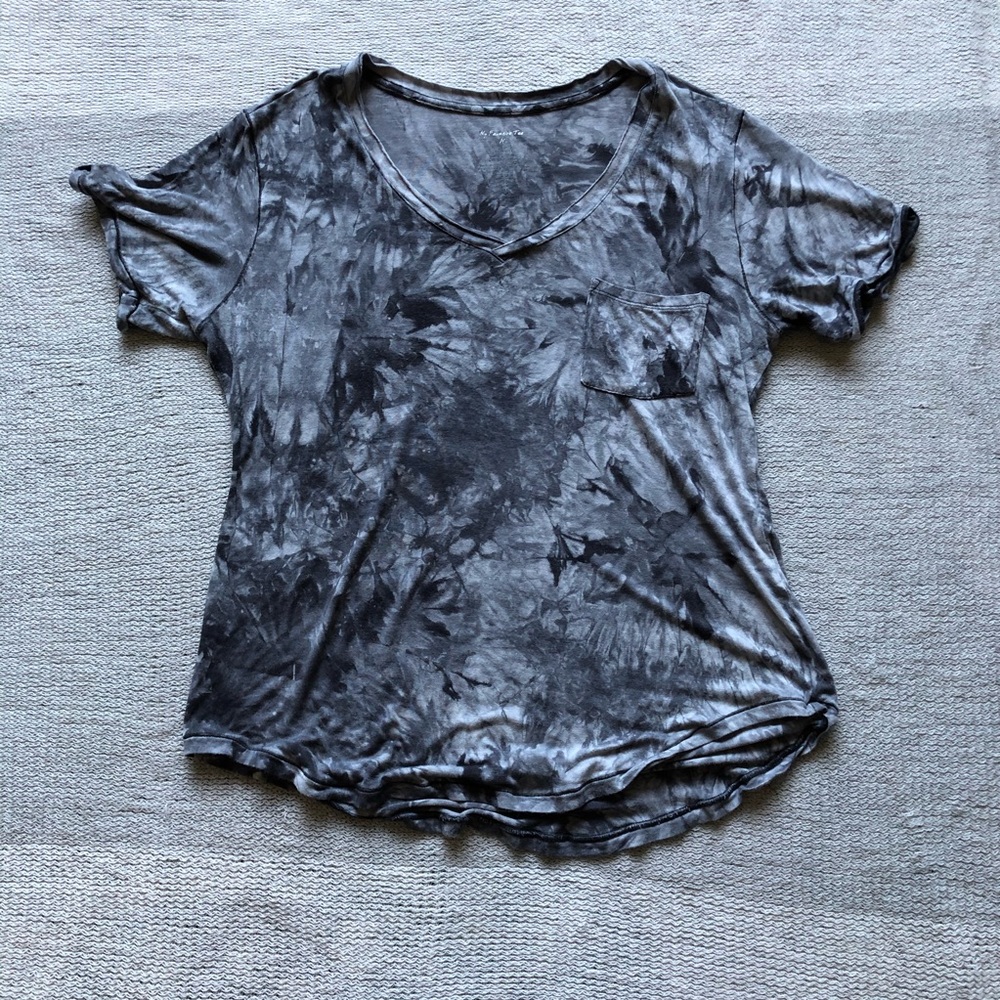 My Favorite Tee, V-Neck with Pocket